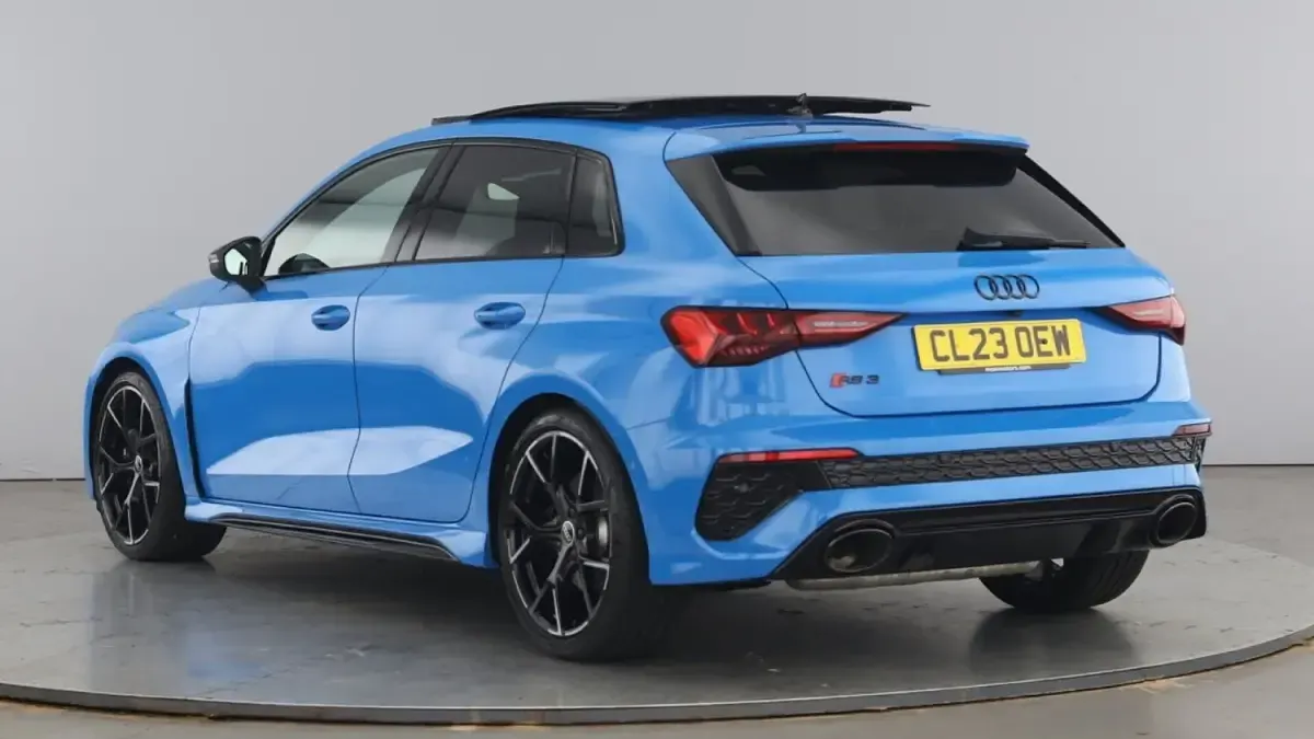 Used Audi RS3 Comfort 400 HP (294 kW) 2023 Blue Sedan