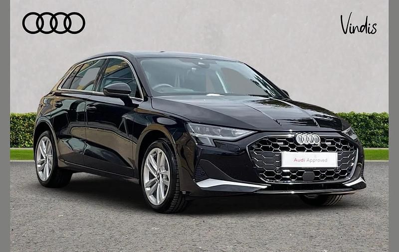 Black Used 2025 Audi A3 e-tron Sport Hatchback | £41,385 - Image 1/4