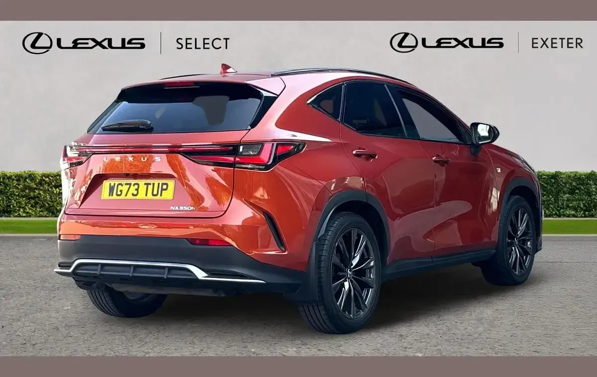 Used Lexus NX350h Sport Line 239 HP (175 kW) 2023 Orange SUV