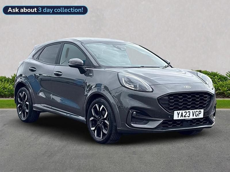 Grey Used 2023 Ford Puma Gen-E ST-Line X Hatchback | £19,299 (Fair price) - Image 1/4