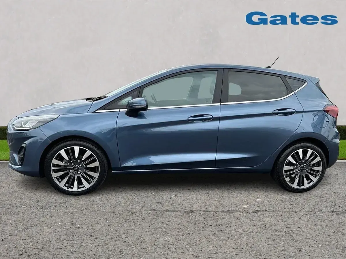Used Ford Fiesta Titanium X 125 HP (91 kW) 2023 Blue Hatchback