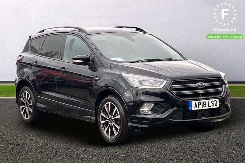 Black Used 2018 Ford Kuga ST-Line SUV | £12,999 (Fair price) - Image 1/3