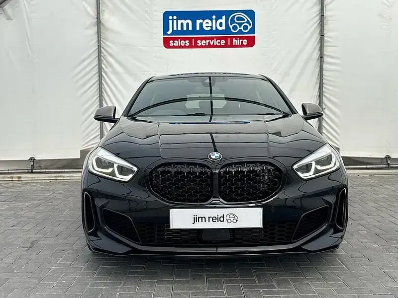 Used BMW M135 Comfort Edition 306 HP (225 kW) 2020 Black Hatchback