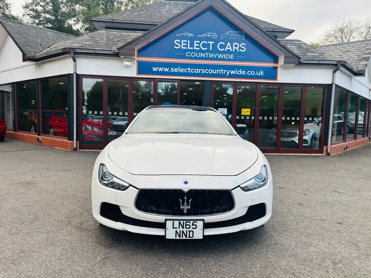 Used Maserati Ghibli 410 HP (301 kW) 2015 White Coupe