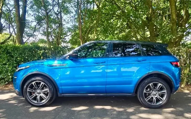 Used Land Rover Range Rover evoque Landmark 179 HP (131 kW) 2018 Blue SUV