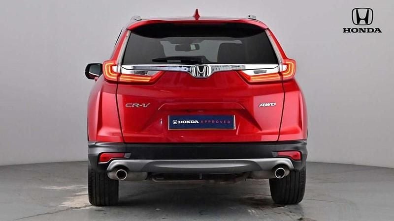 Used Honda CR-V EX 193 HP (141 kW) 2018 Crystal red SUV