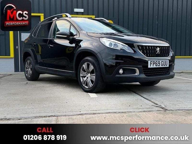 Used Peugeot 2008 Signature Sky 100 HP (73 kW) 2019 Black SUV