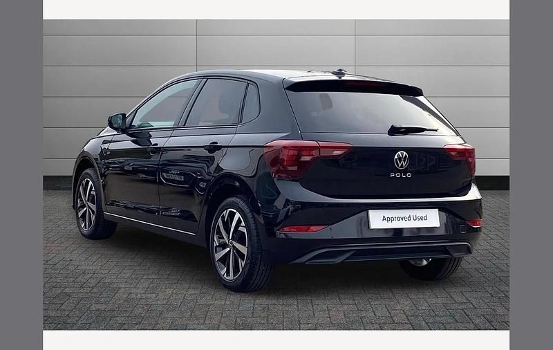Used VW Polo Match 95 HP (69 kW) 2025 Black Hatchback