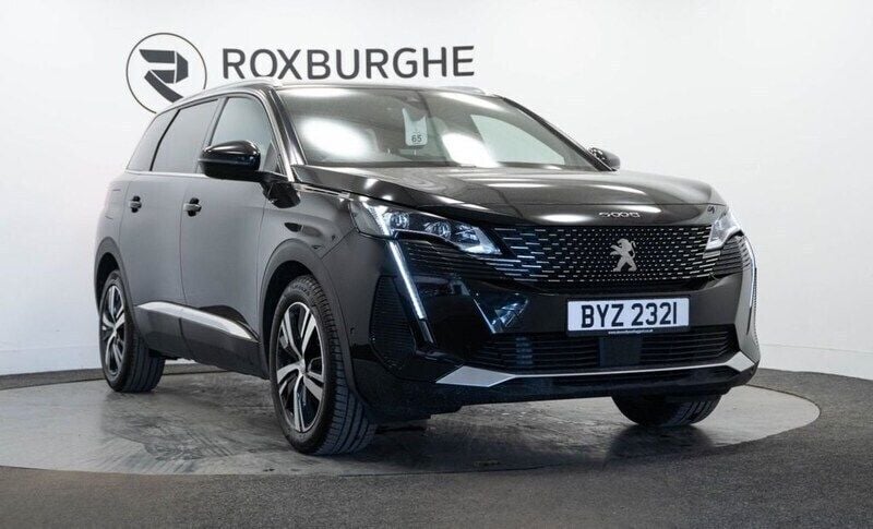 Black Used 2021 Peugeot 5008 GT MPV | £19,750 (Fair price) - Image 1/4