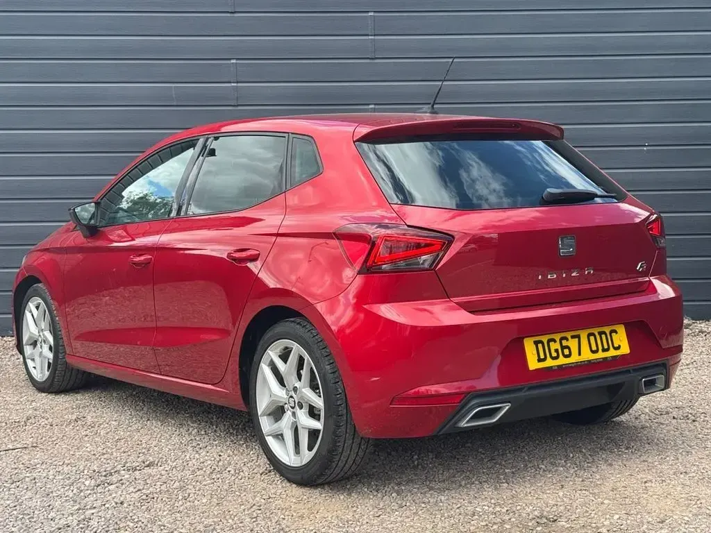 Used Seat Ibiza FR 115 HP (84 kW) 2018 Red Hatchback