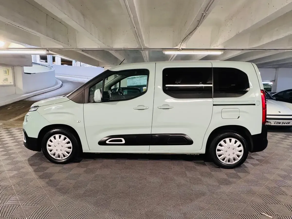 Used Citroën Berlingo Feel 110 HP (80 kW) 2019 Green MPV