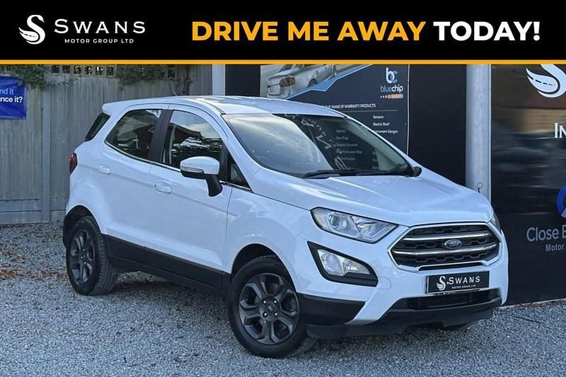 Used Ford Ecosport Zetec 125 HP (91 kW) 2019 White SUV