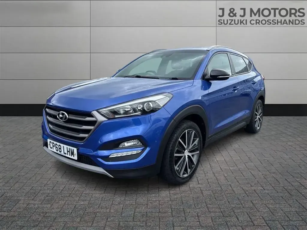 Used Hyundai Tucson GO! 177 HP (130 kW) 2018 Blue SUV