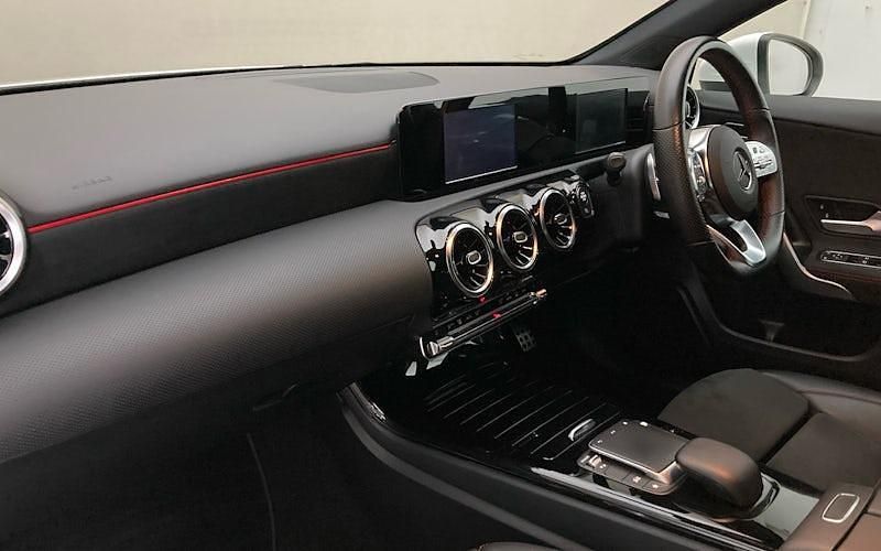 Used Mercedes A200 AMG line 150 HP (110 kW) 2020 White Hatchback