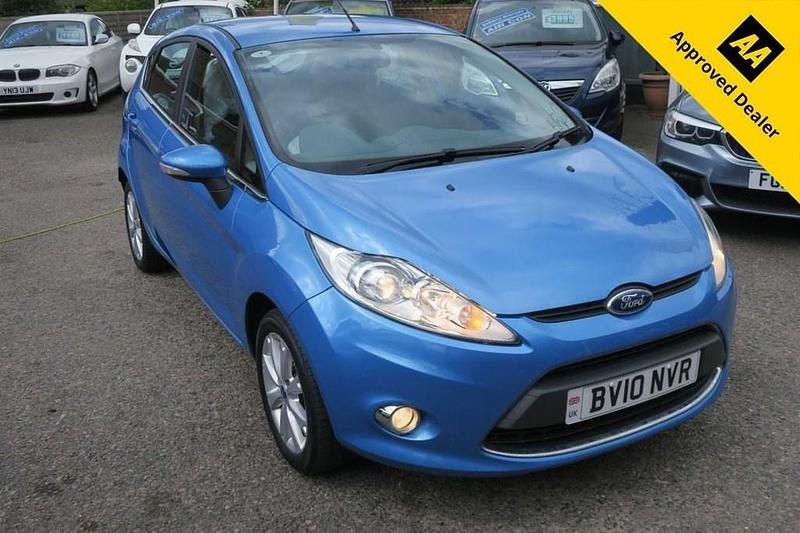 Blue Used 2010 Ford Fiesta Zetec Hatchback | £3,995 (A bit pricey) - Image 1/3