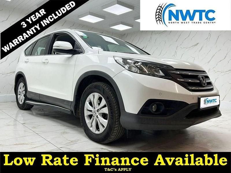 White Used 2013 Honda CR-V SE SUV | £5,595 (A bit pricey) - Image 1/4