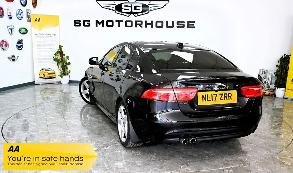 Used Jaguar XE R-Sport 180 HP (132 kW) 2017 Black Sedan
