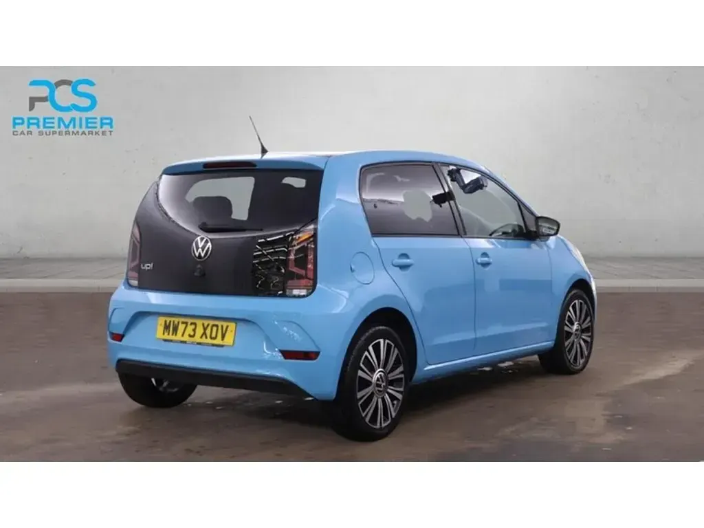 Used VW up! Black Edition 65 HP (47 kW) 2023 Blue Hatchback
