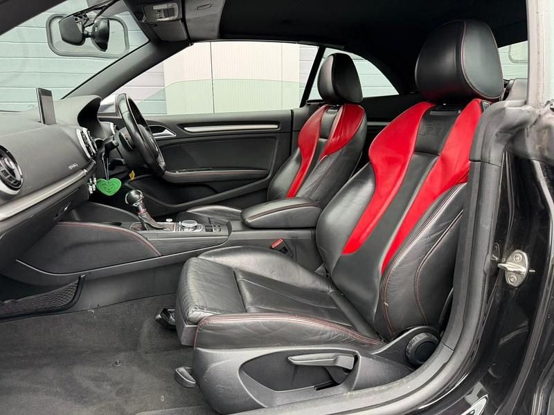 Used Audi A3 Cabriolet Performance 300 HP (220 kW) 2015 Black Cabriolet