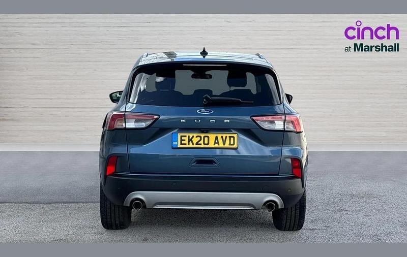 Used Ford Kuga Titanium 120 HP (88 kW) 2020 Blue SUV