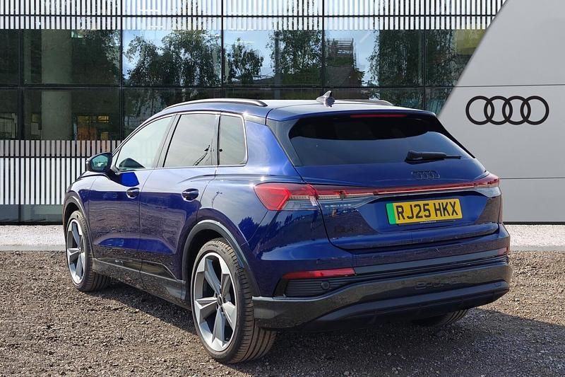 Used Audi Q4 e-tron Black Edition 125 kW (170 HP) 2025 Blue SUV