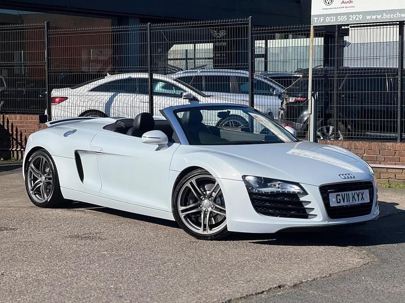 Used Audi R8 Spyder 2011 Grey Cabriolet