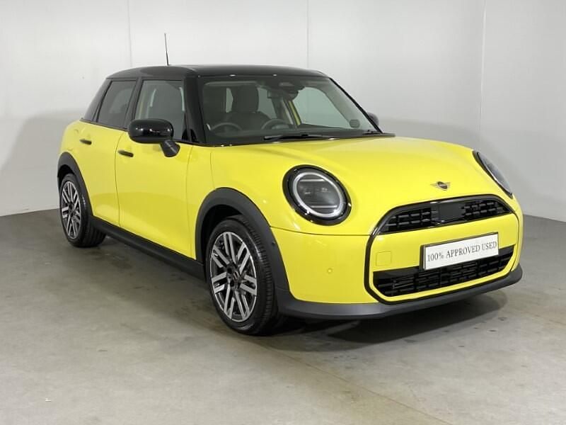 Yellow Used 2025 Mini Cooper Hatch Hatchback | £27,500 - Image 1/4