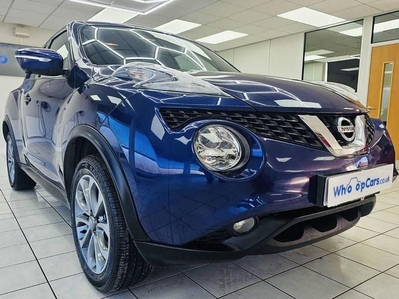 Used Nissan Juke Tekna 110 HP (80 kW) 2018 Blue SUV