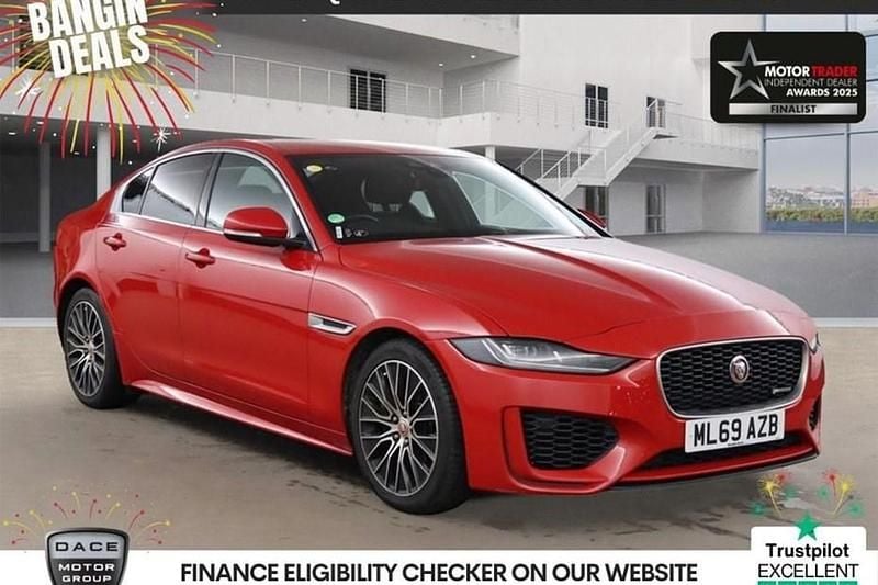 Red Used 2019 Jaguar XE R-Dynamic Sedan | £14,940 (Good price) - Image 1/1