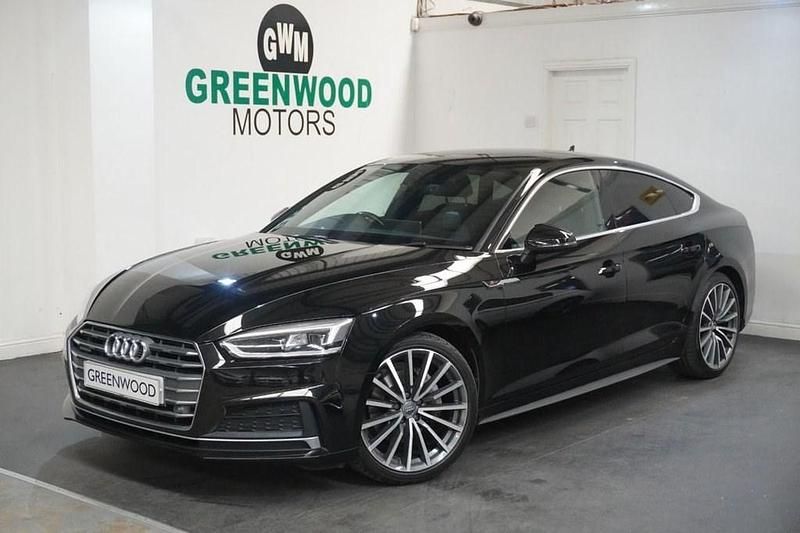 Black Used 2017 Audi A5 Sportback S-Line Hatchback | £15,990 (A bit pricey) - Image 1/4