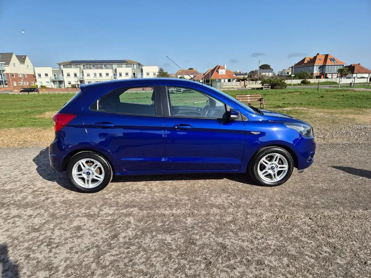 Used Ford Ka Plus Zetec 2018 Blue Hatchback