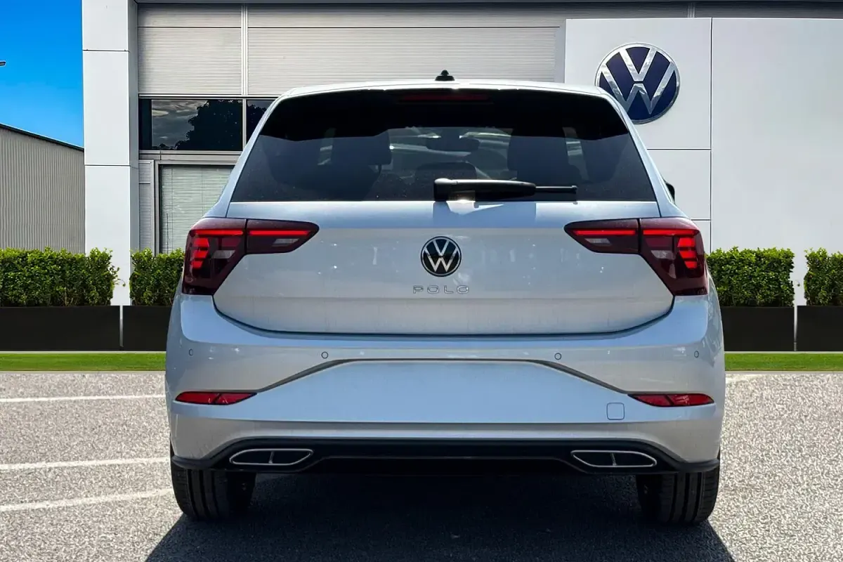 New VW Polo R-line 2026 Silver Hatchback