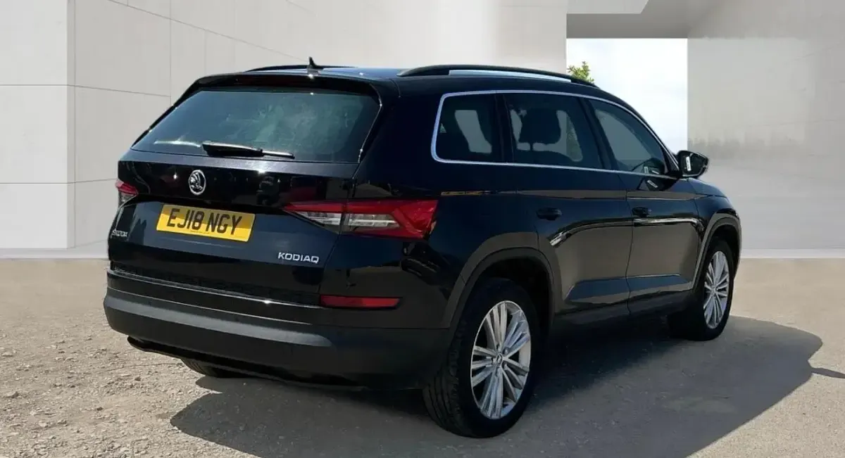 Used Skoda Kodiaq SE L 150 HP (110 kW) 2018 Black SUV
