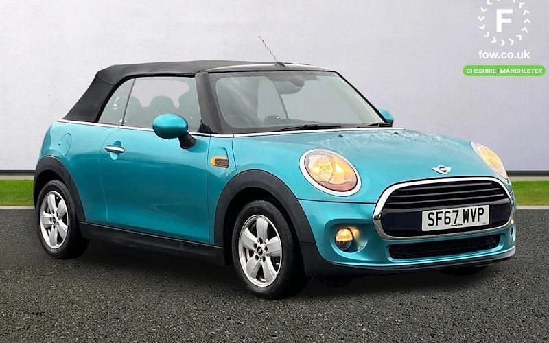 Turquoise Used 2017 Mini Cooper Cabriolet Cabriolet | £9,699 (Fair price) - Image 1/4