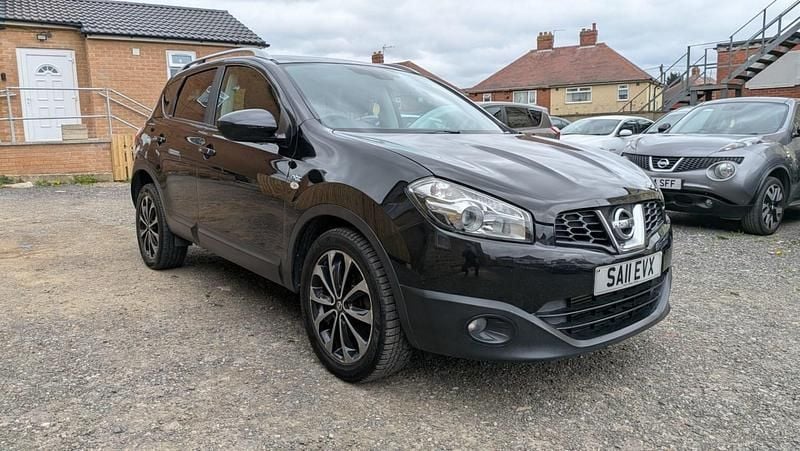 Used Nissan Qashqai N-TEC 110 HP (80 kW) 2011 Black SUV