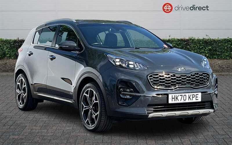 Grey Used 2021 Kia Sportage GT-Line SUV | £17,395 (Super price) - Image 1/4