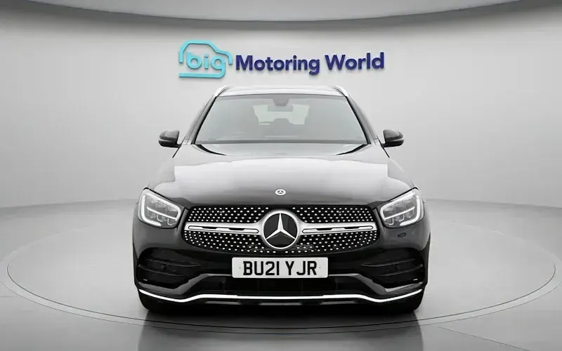 Used Mercedes GLC220 AMG line 194 HP (142 kW) 2021 Black Estate