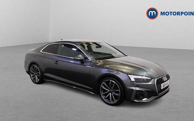 Used Audi A5 S-Line 245 HP (180 kW) 2023 Grey Coupe