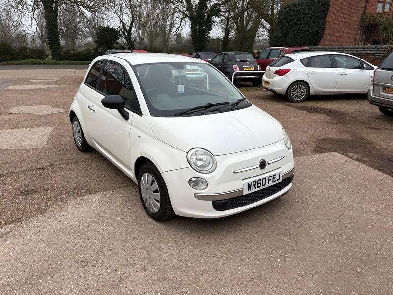 Used Fiat 500 Pop 69 HP (50 kW) 2010 White Hatchback