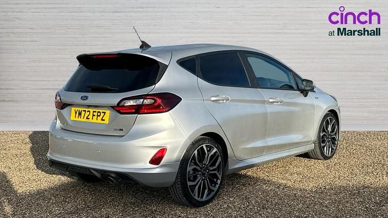 Used Ford Fiesta ST-Line X 125 HP (91 kW) 2023 Silver Hatchback