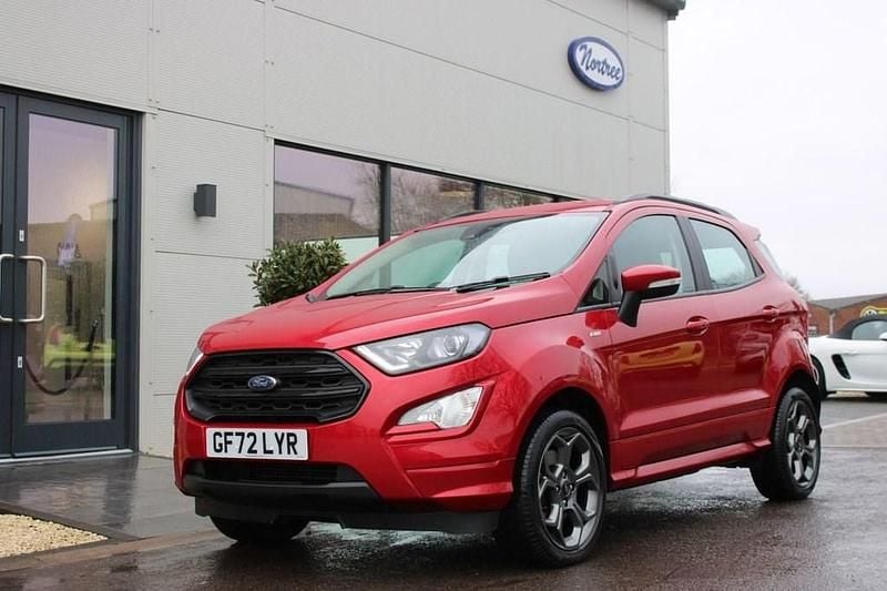 Used Ford Ecosport ST-Line 125 HP (91 kW) 2022 Red SUV