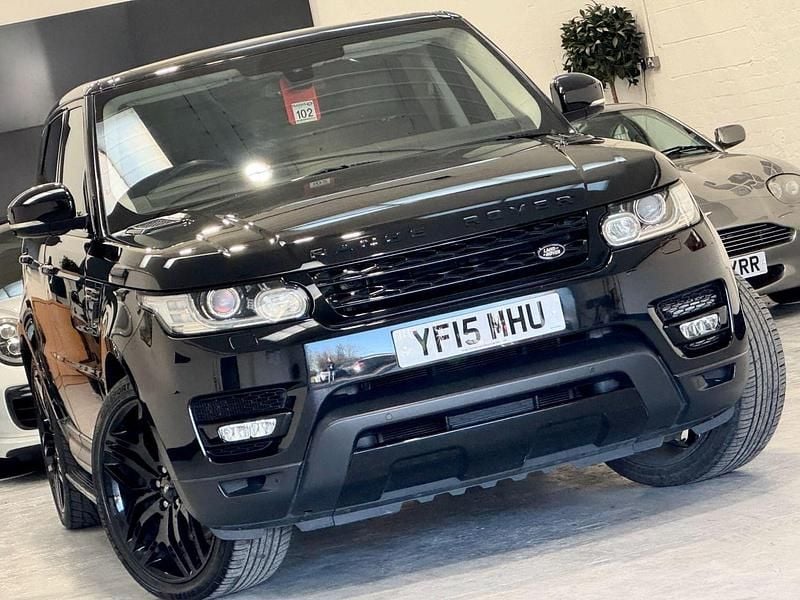 Black Used 2015 Land Rover Range Rover Sport HSE SUV | £14,233 (Fair price) - Image 1/3