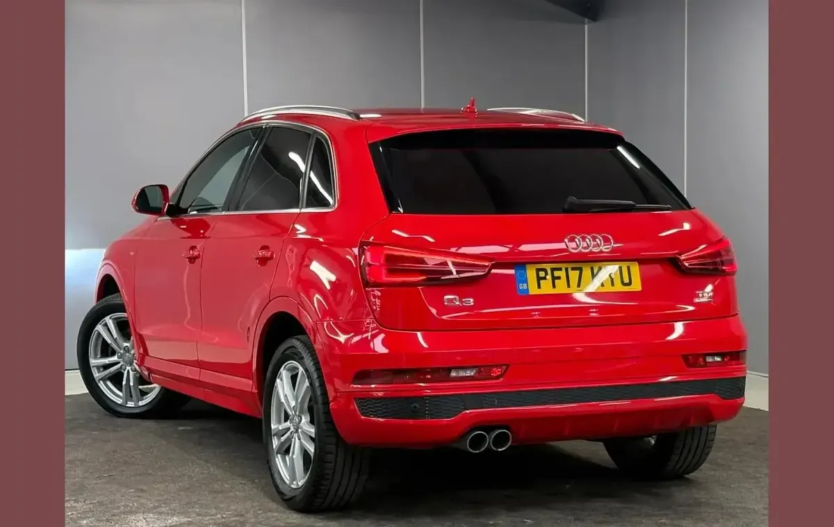 Used Audi Q3 S-Line 147 HP (108 kW) 2017 Red SUV