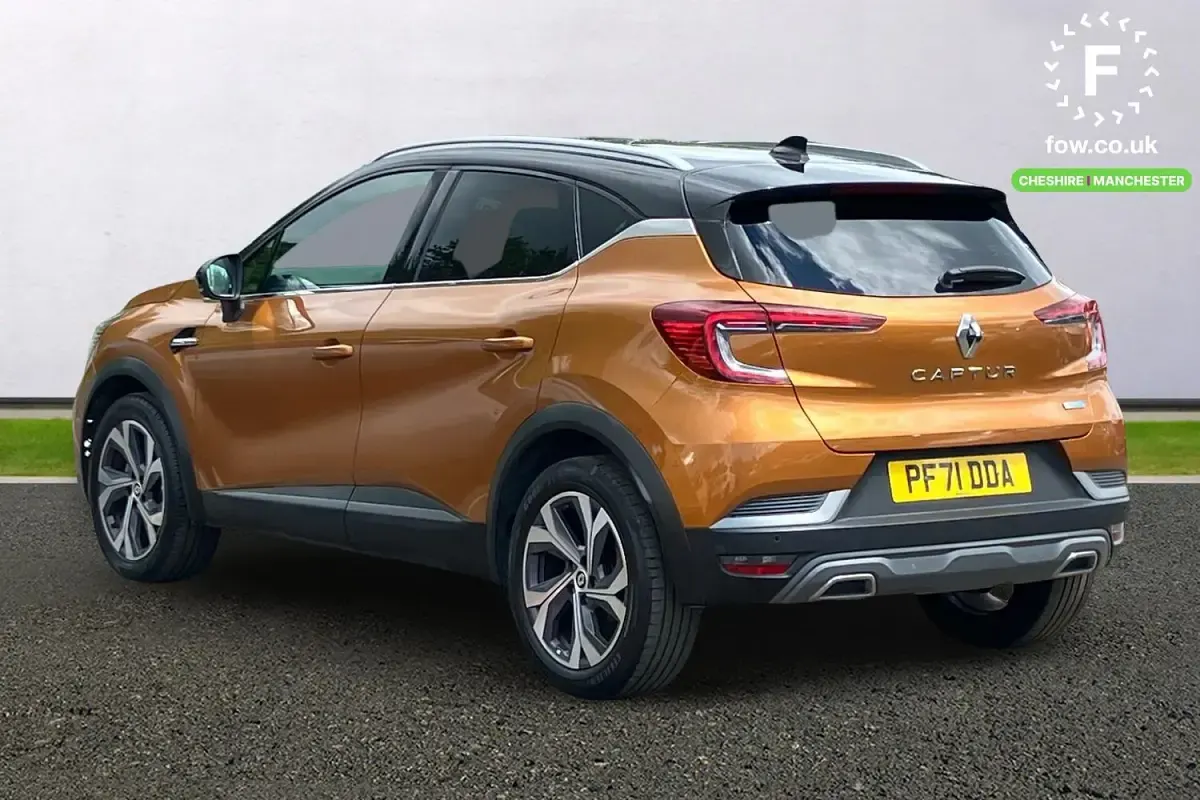 Used Renault Captur R.S. 143 HP (105 kW) 2021 Orange/black SUV