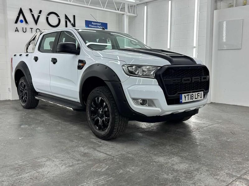 White Used 2018 Ford Ranger XLT Pickup | £10,990 (Fair price) - Image 1/4