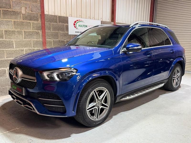 Used Mercedes GLE350 AMG line 2020 Blue Estate