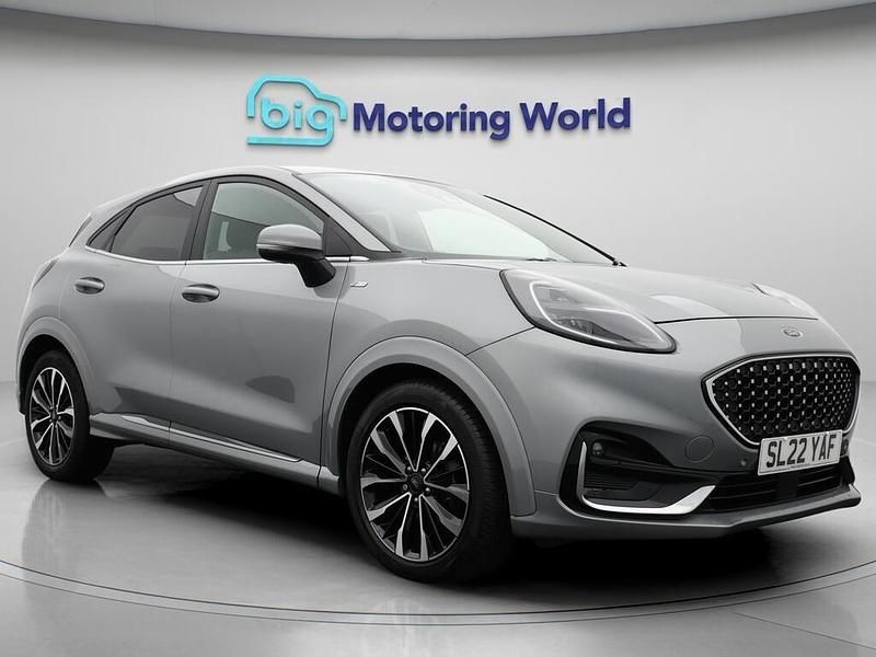 Silver Used 2022 Ford Puma ST-Line Hatchback | £14,300 - Image 1/4