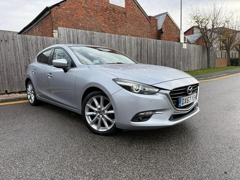 Silver Used 2017 Mazda 3 Inclusive Hatchback | £6,995 (Fair price) - Image 1/4