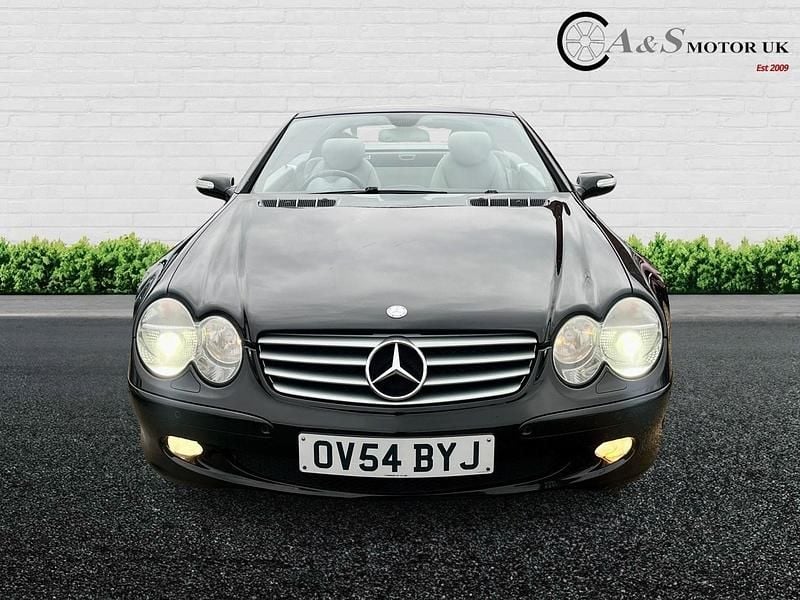 Used Mercedes SL350 245 HP (180 kW) 2004 Black Cabriolet