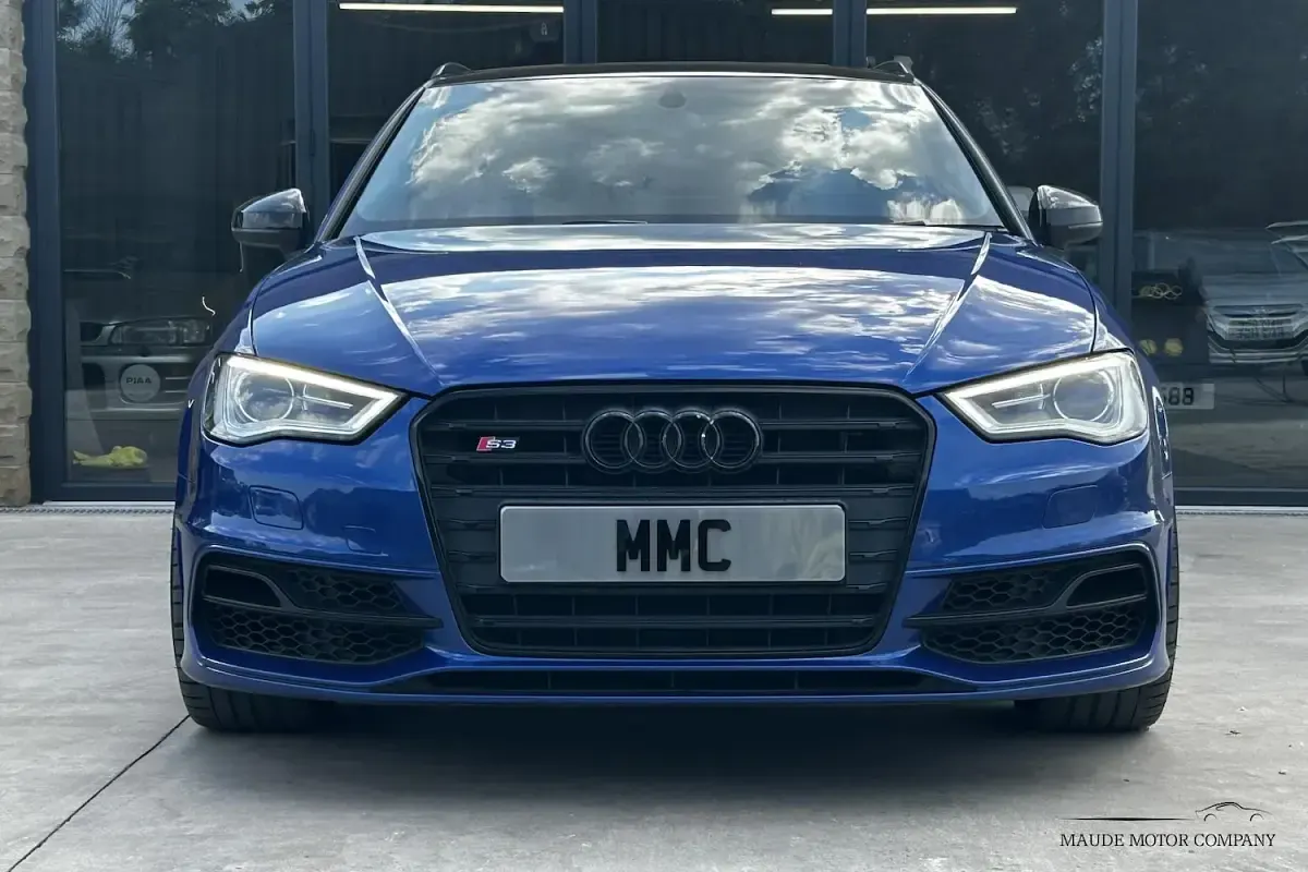 Used Audi S3 Sportback 300 HP (220 kW) 2015 Blue Hatchback